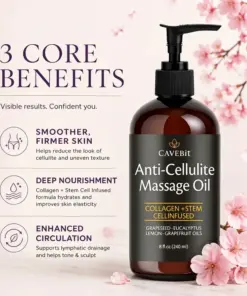 Cavebit Collagen Anti-Cellulite Massage Oil