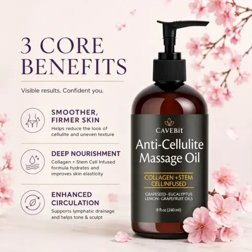 Cavebit Collagen Anti-Cellulite Massage Oil