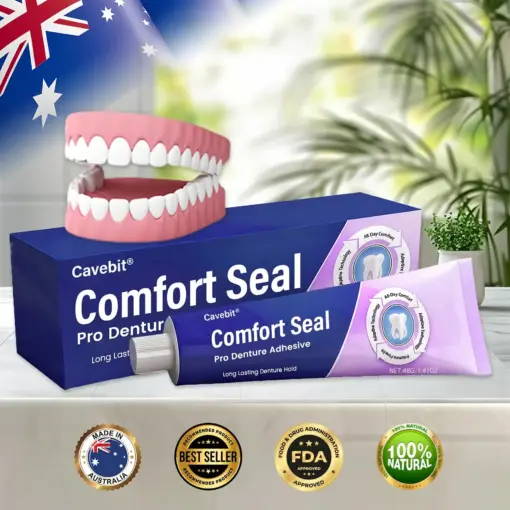Cavebit® Comfort Seal Pro Denture Adhesive