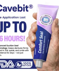 Cavebit® Comfort Seal Pro Denture Adhesive