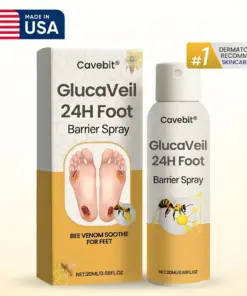 Cavebit® GlucaVeil 24H Foot Barrier Spray