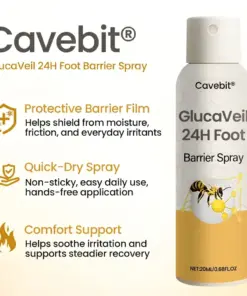 Cavebit® GlucaVeil 24H Foot Barrier Spray
