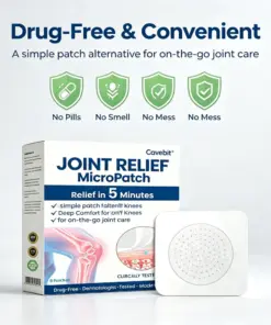 Cavebit Hyaluronic Acid Microneedle Joint Patch