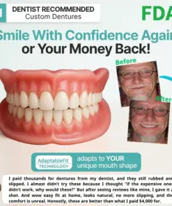 Cavebit™ Medical Full Denture with Strong Suctiond