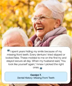 Cavebit™ Medical Full Denture with Strong Suctiond