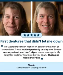 Cavebit™ Medical Full Denture with Strong Suctiond