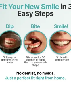 Cavebit™ Medical Full Denture with Strong Suctiond
