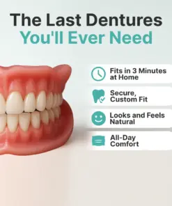 Cavebit™ Medical Full Denture with Strong Suctiond