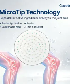 Cavebit Hyaluronic Acid Microneedle Joint Patch