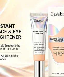 Cavebit Instant Face Tightener – Visible Smoothing in 60 Seconds, Progressive Results in 18 Days