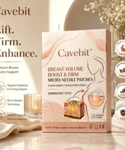 Cavebit Breast Boost & Firm Micro‑Needle Patches