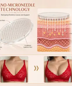 Cavebit Breast Boost & Firm Micro‑Needle Patches