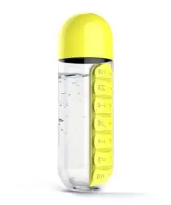 Vitamins Organizer Water Bottle