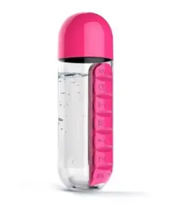 Vitamins Organizer Water Bottle