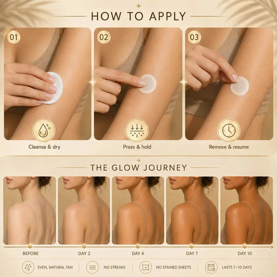 Sunless Bronze Premium Transdermal Micro-Needle Tanning Patch - Image 2
