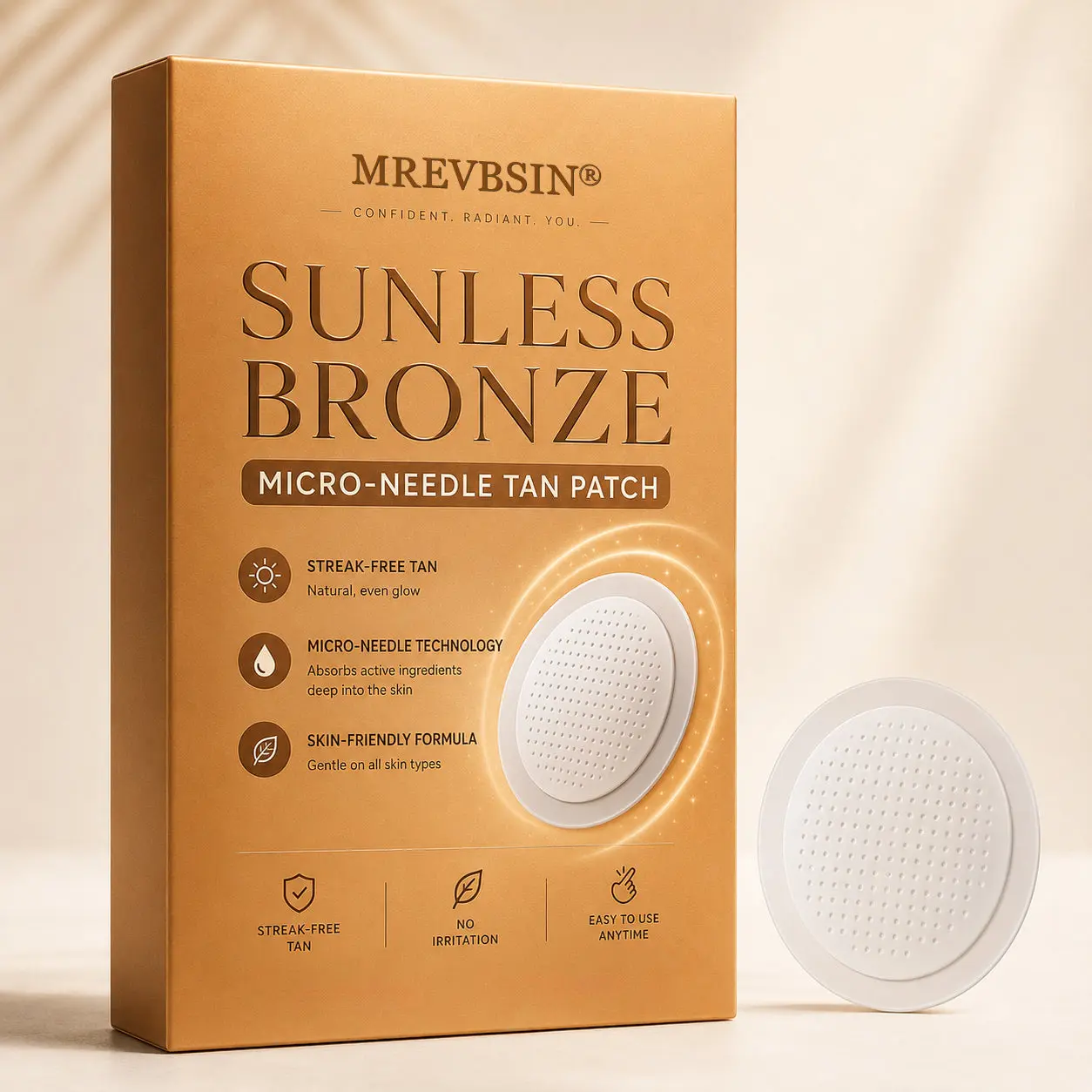 Sunless Bronze Premium Transdermal Micro-Needle Tanning Patch - Image 7